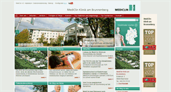 Desktop Screenshot of klinik-am-brunnenberg.de