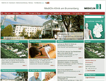 Tablet Screenshot of klinik-am-brunnenberg.de